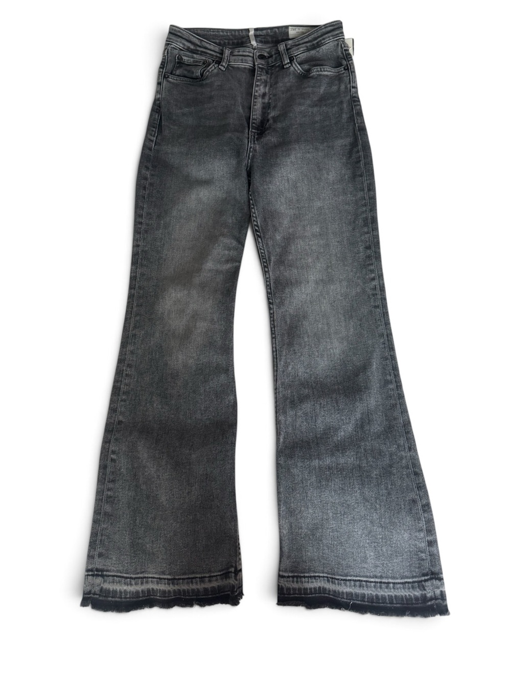 Women's Rag & Bone Casey High-Rise Harley Wash Cropped Ankle Flare Jeans Size 28 - Picture 4 of 10